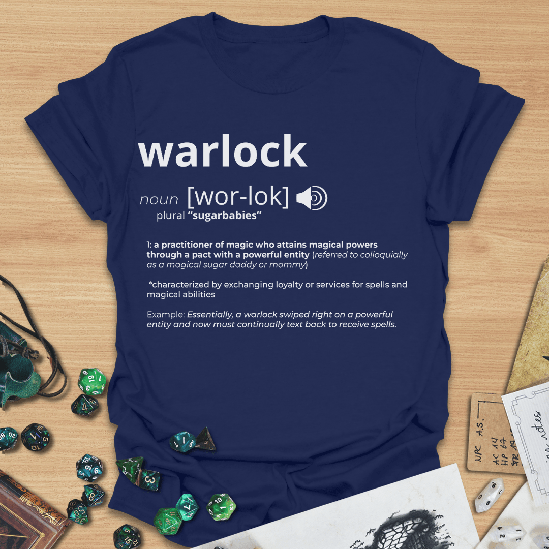 Warlock Definition T-Shirt