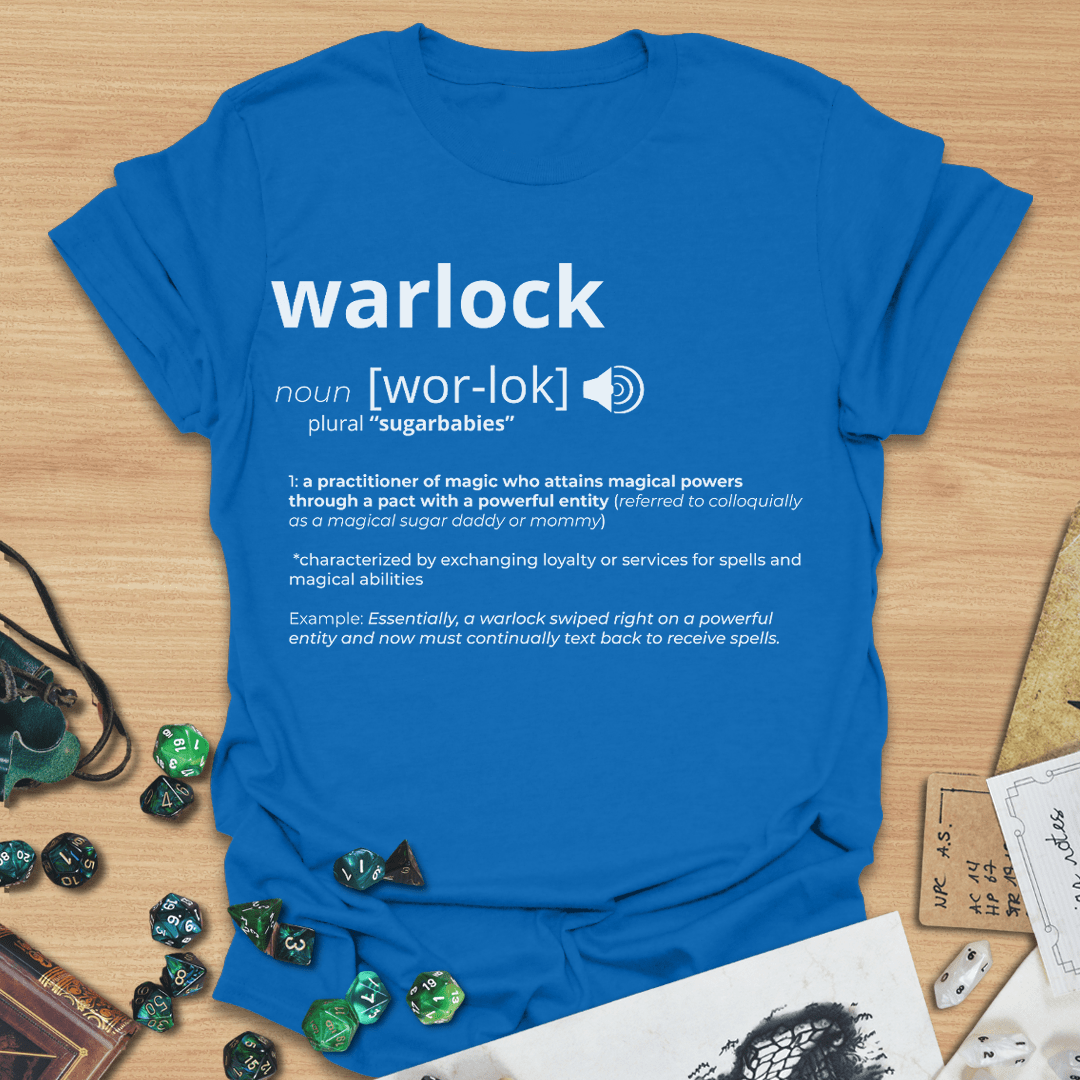 Warlock Definition T-Shirt
