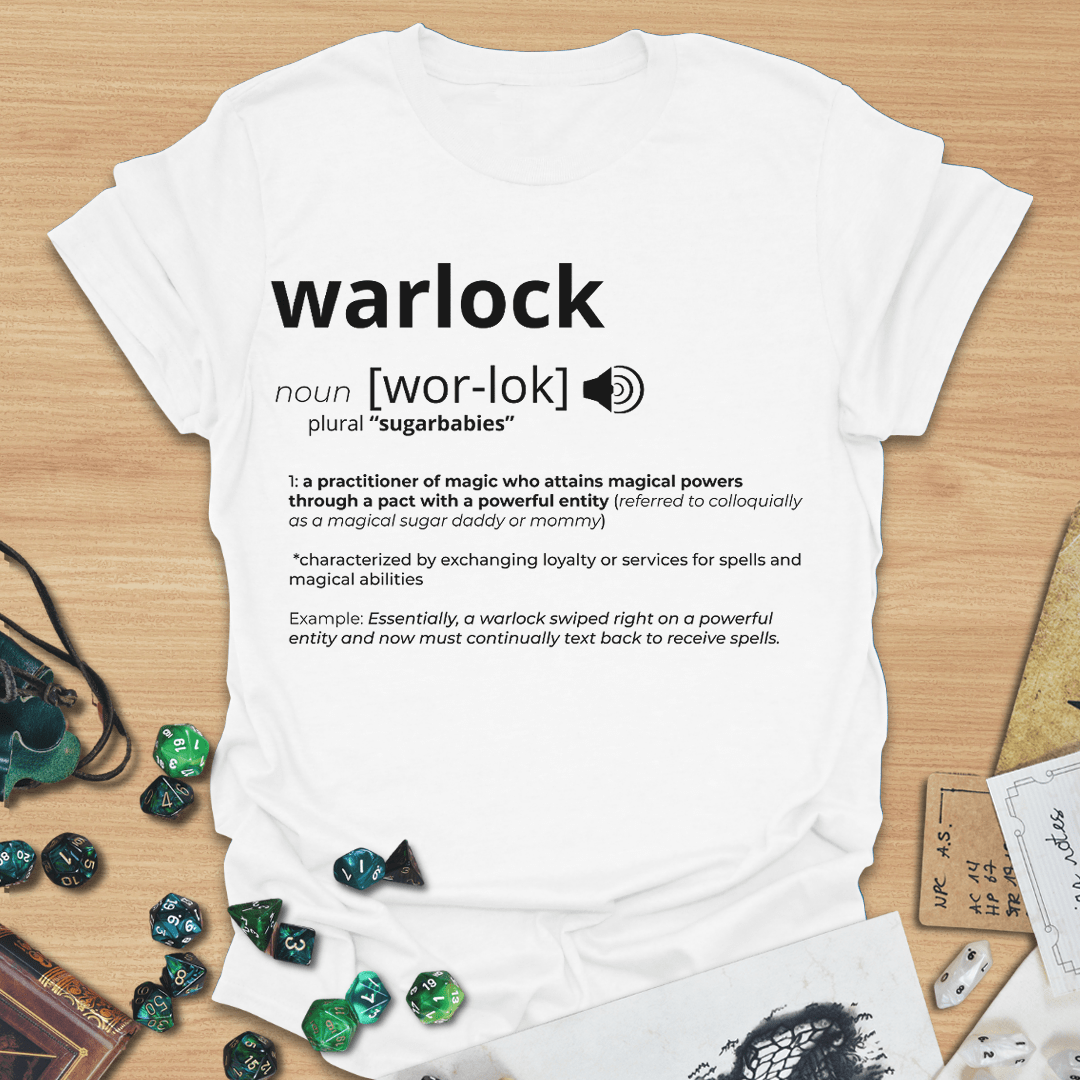 Warlock Definition T-Shirt