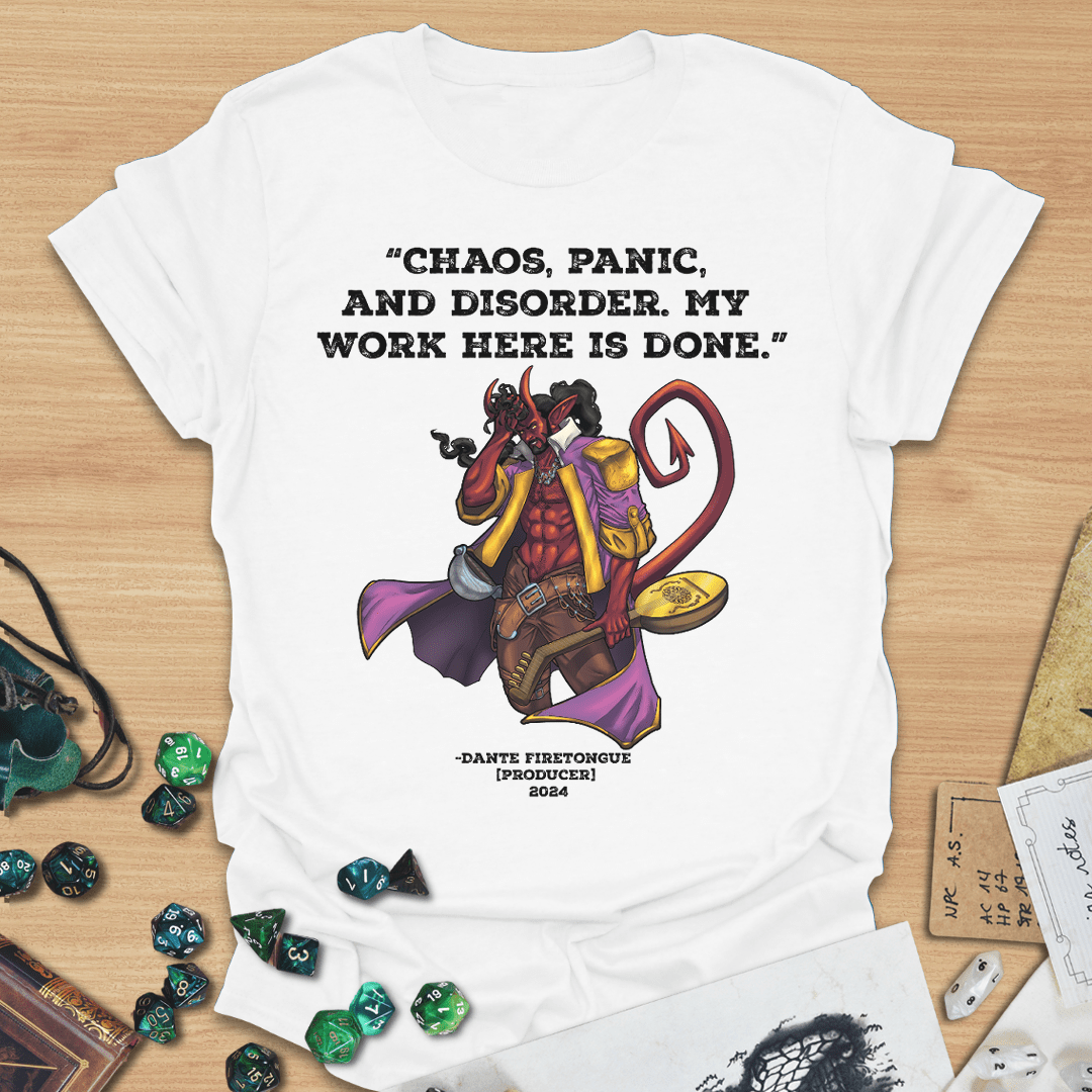 Chaos Panic and Disorder T-Shirt