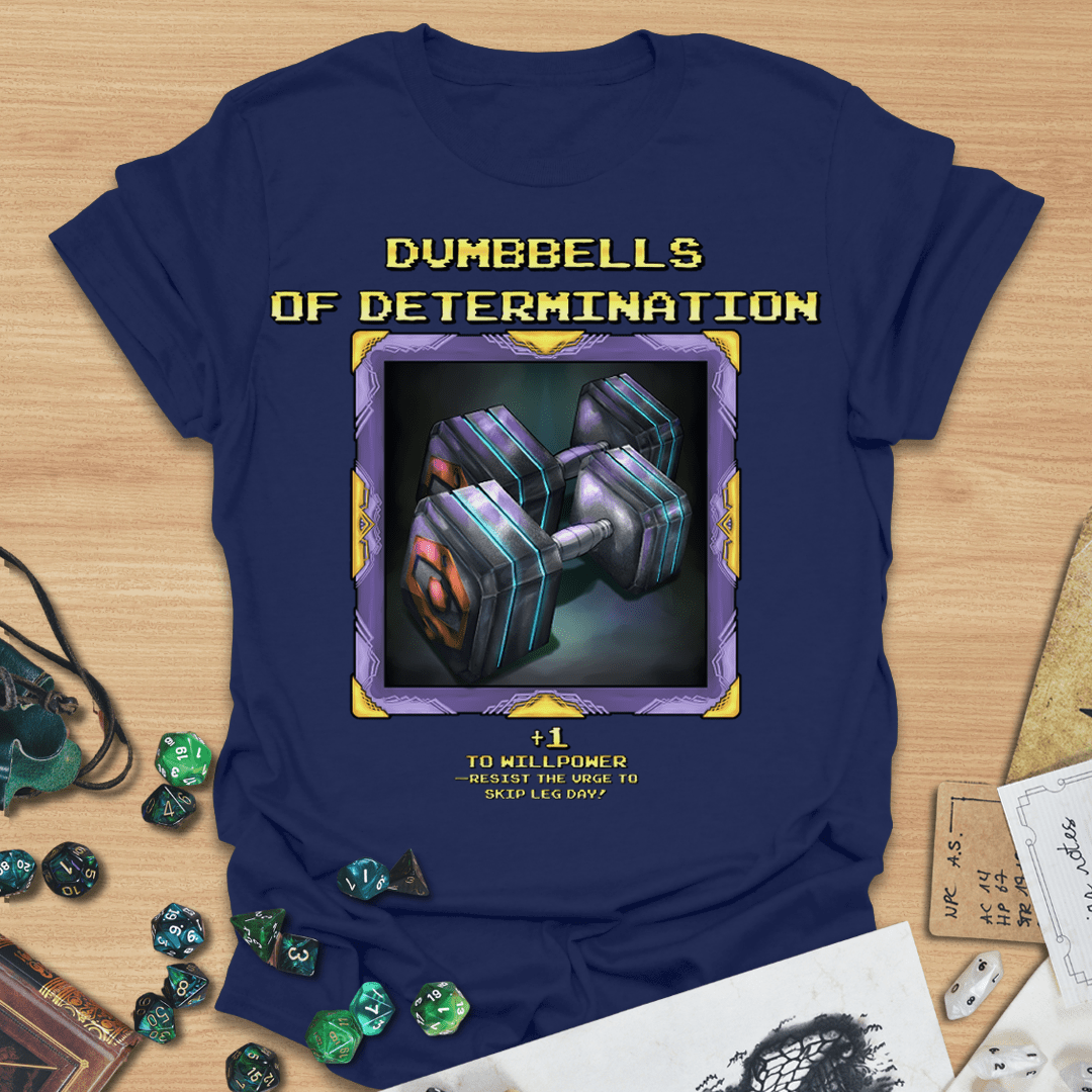 Dumbbells of Determination T-Shirt
