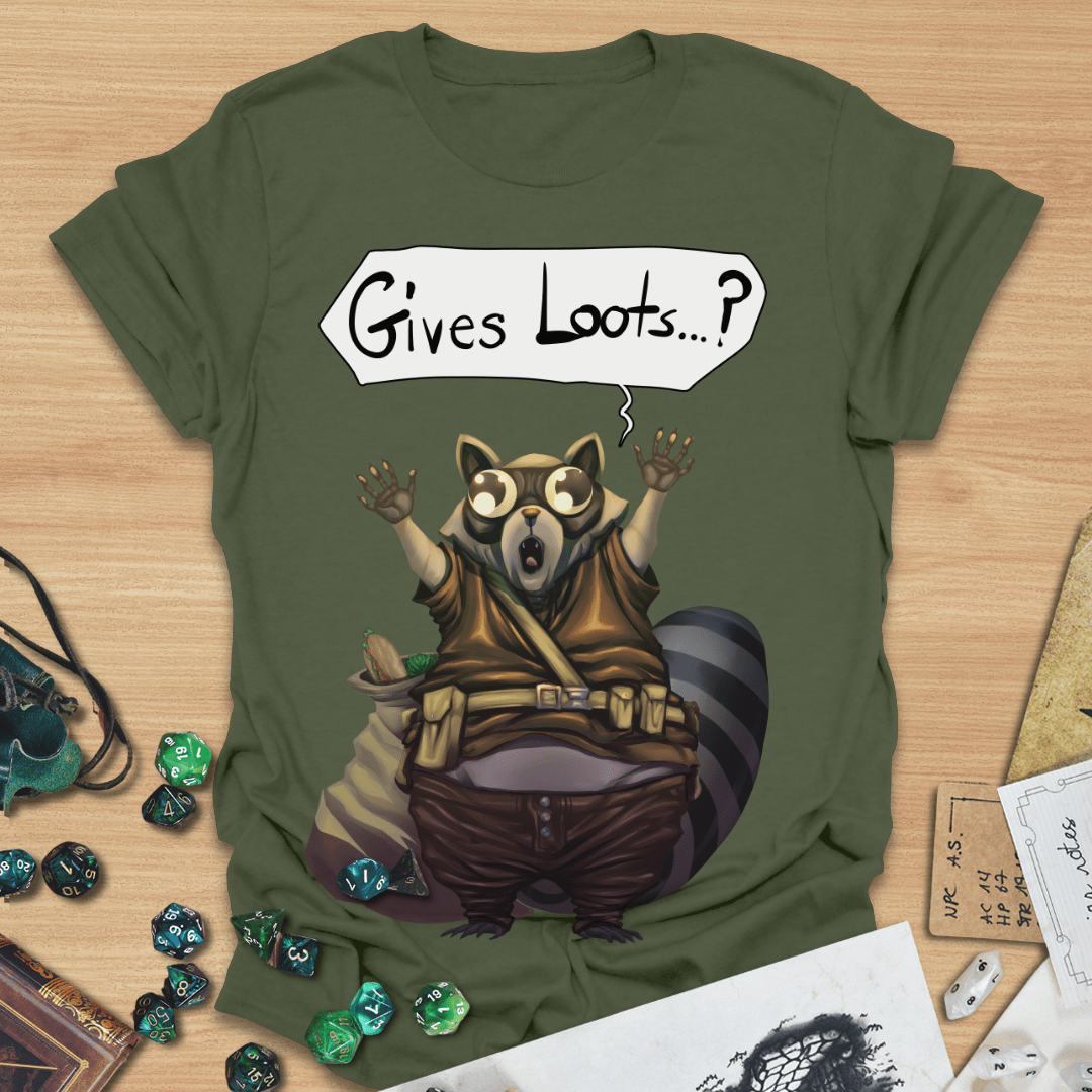 Loot Raccoon T-Shirt