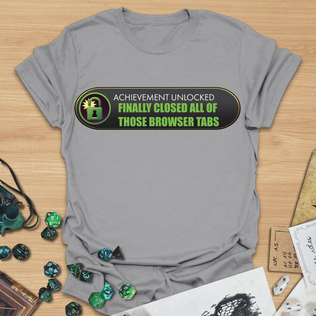 AU Finally Closed Tabs T-Shirt