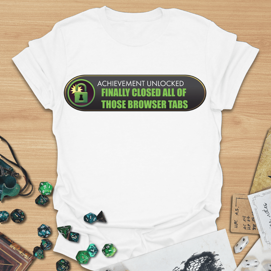 AU Finally Closed Tabs T-Shirt