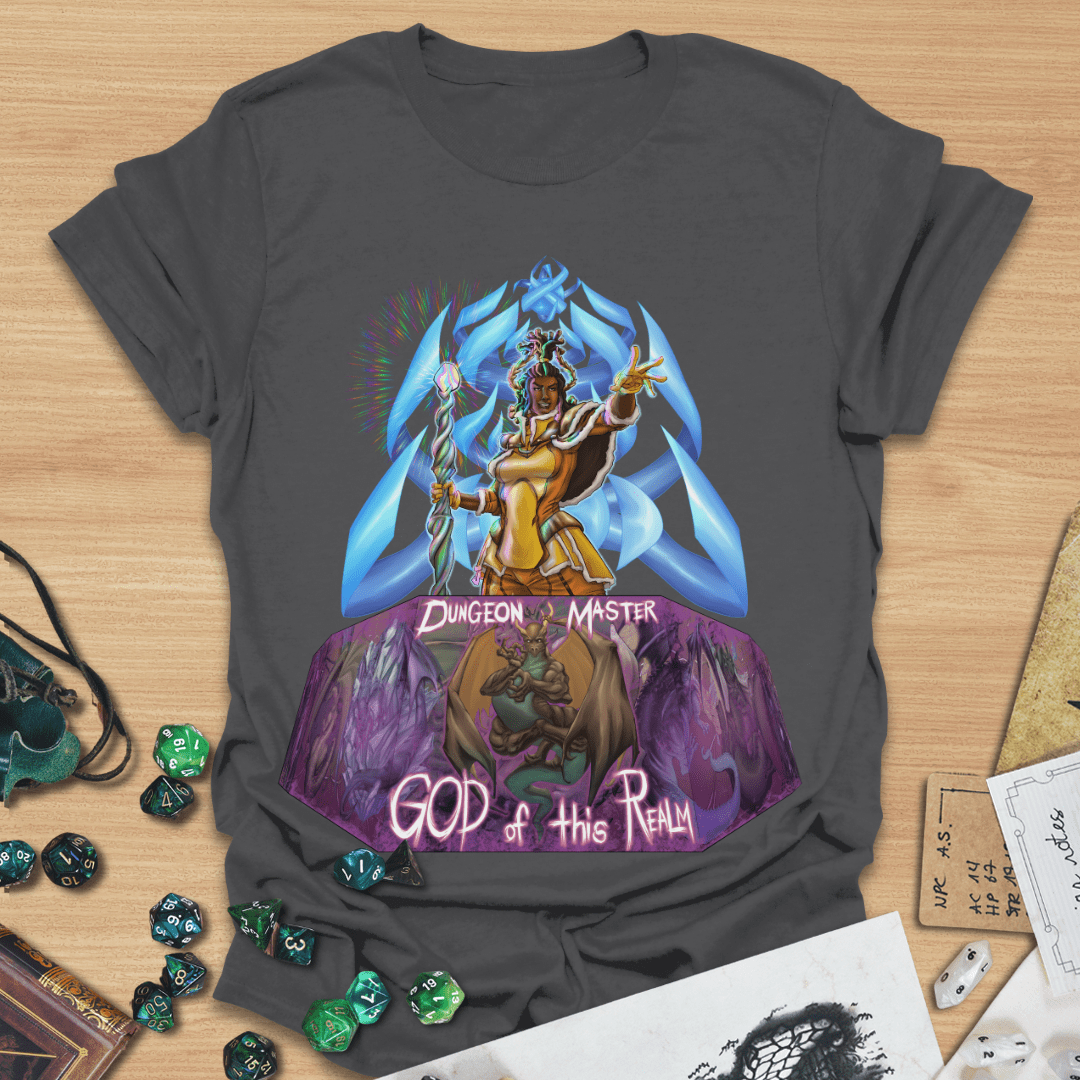 DM God of this Realm Staff T-Shirt