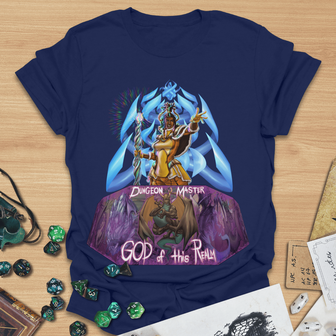 DM God of this Realm Staff T-Shirt