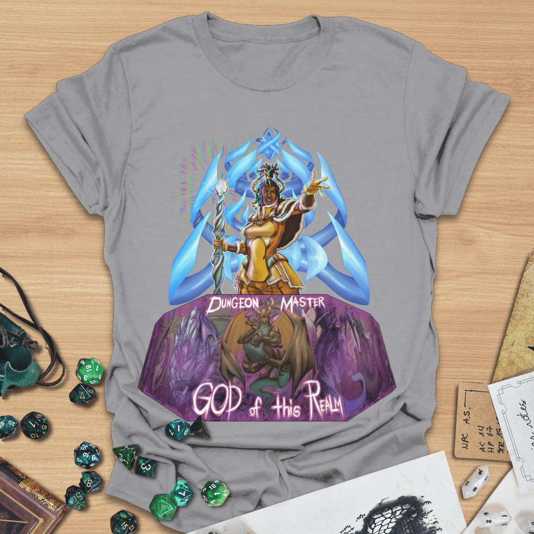 DM God of this Realm Staff T-Shirt