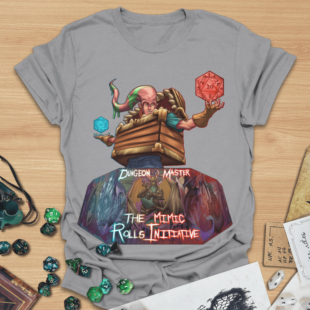 DM Mimic Rolls Initiative T-Shirt