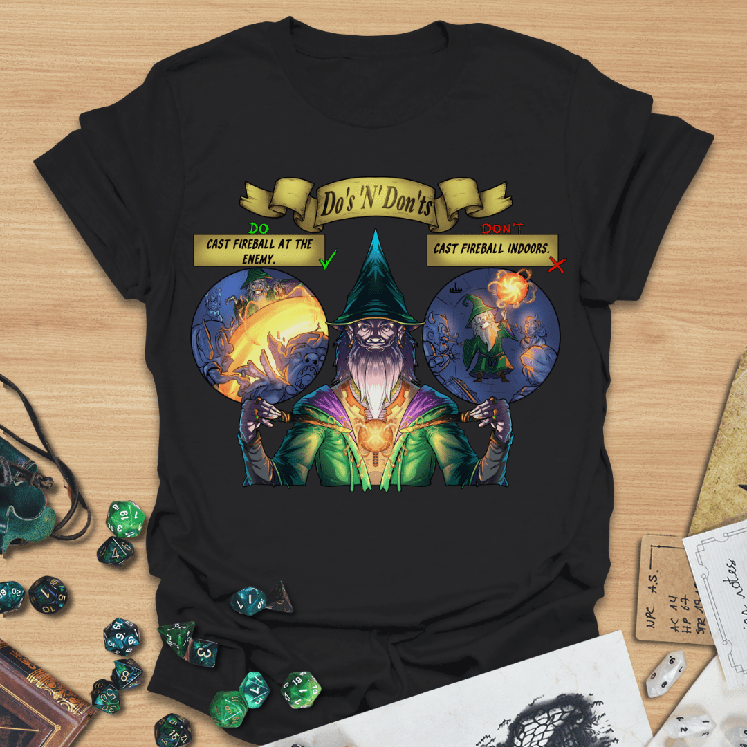 Do's N Dont's Wizard T-Shirt