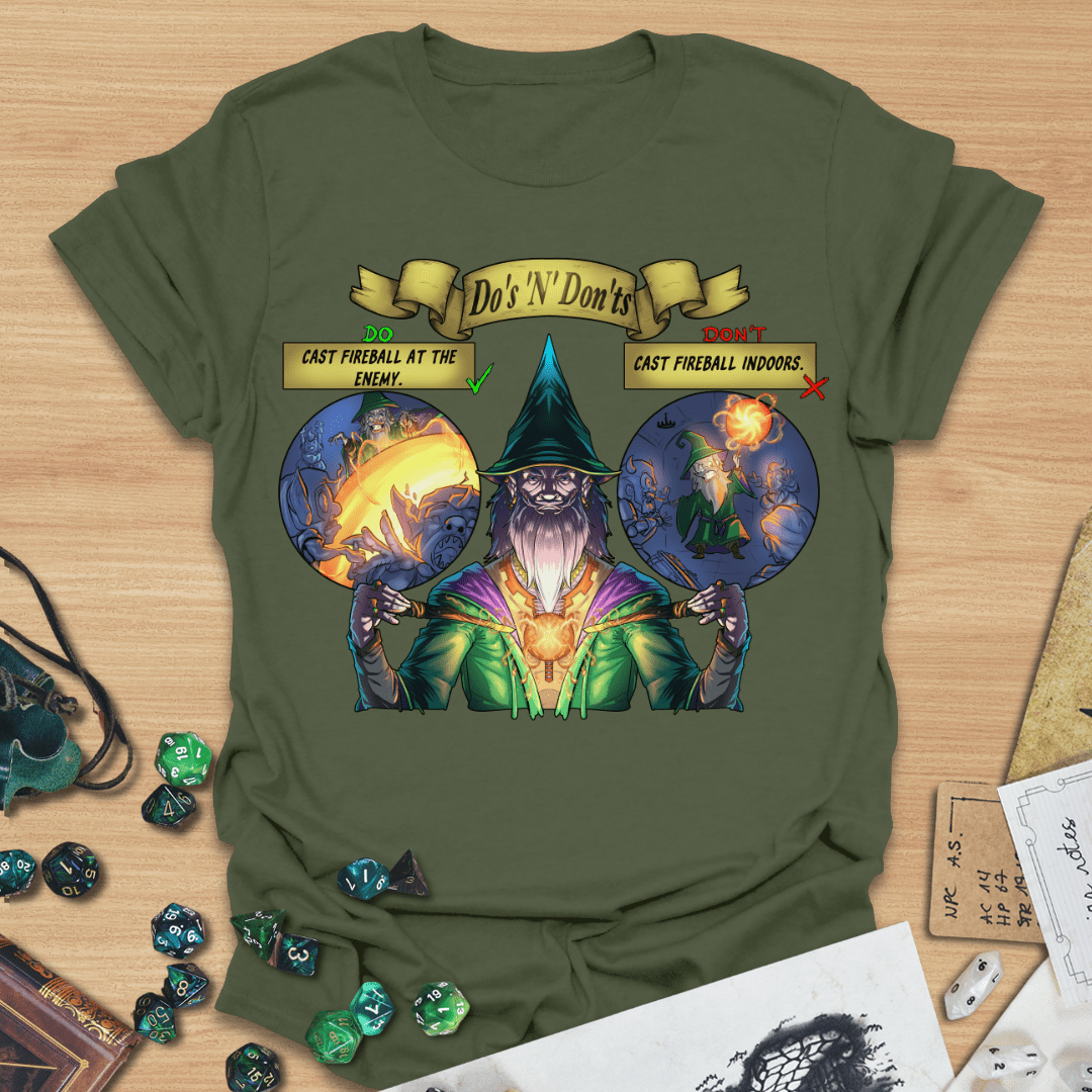 Do's N Dont's Wizard T-Shirt