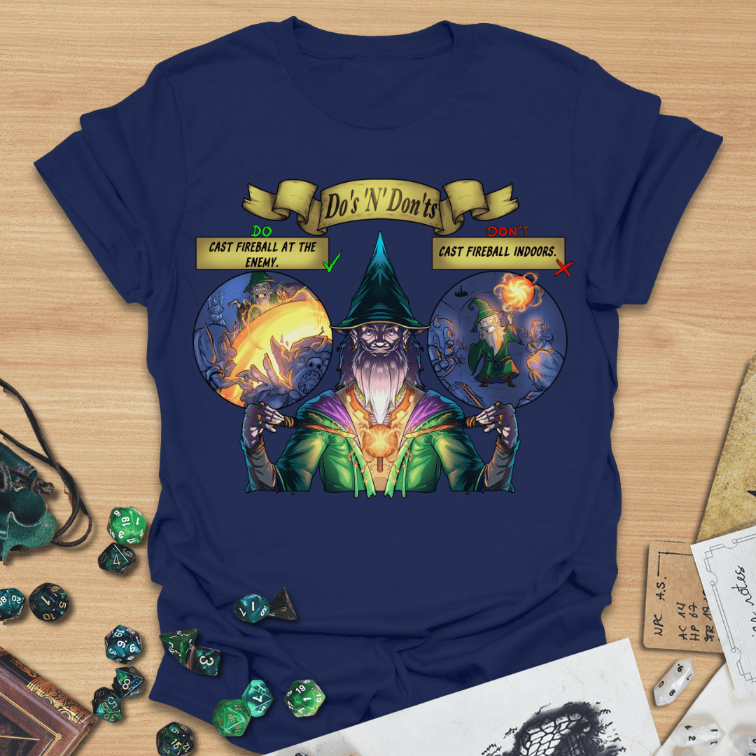 Do's N Dont's Wizard T-Shirt