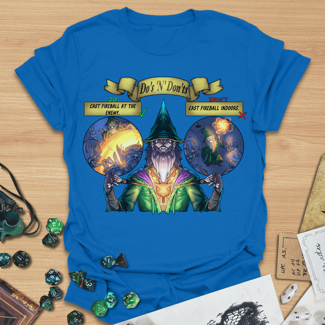 Do's N Dont's Wizard T-Shirt