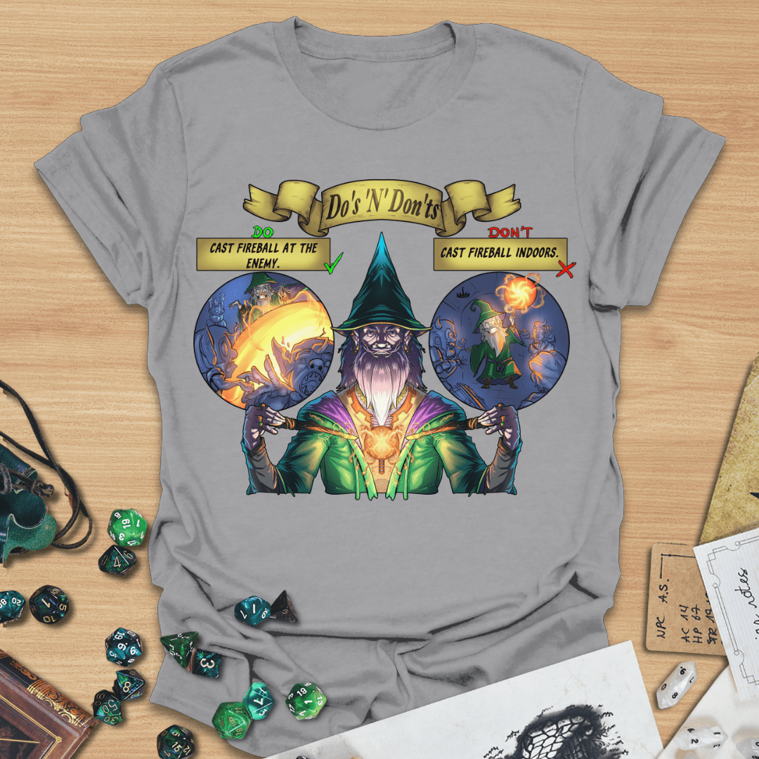 Do's N Dont's Wizard T-Shirt