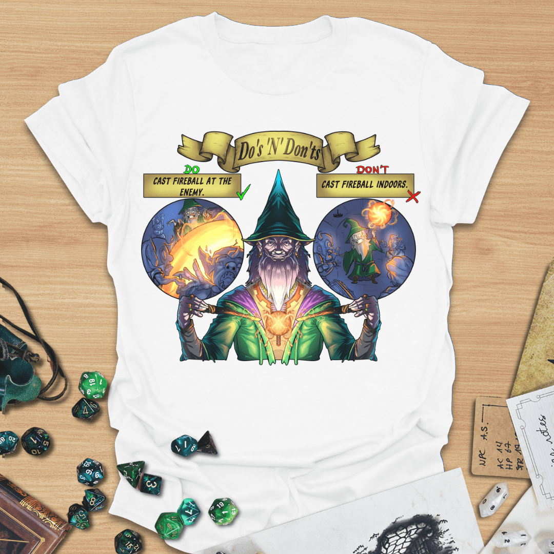 Do's N Dont's Wizard T-Shirt