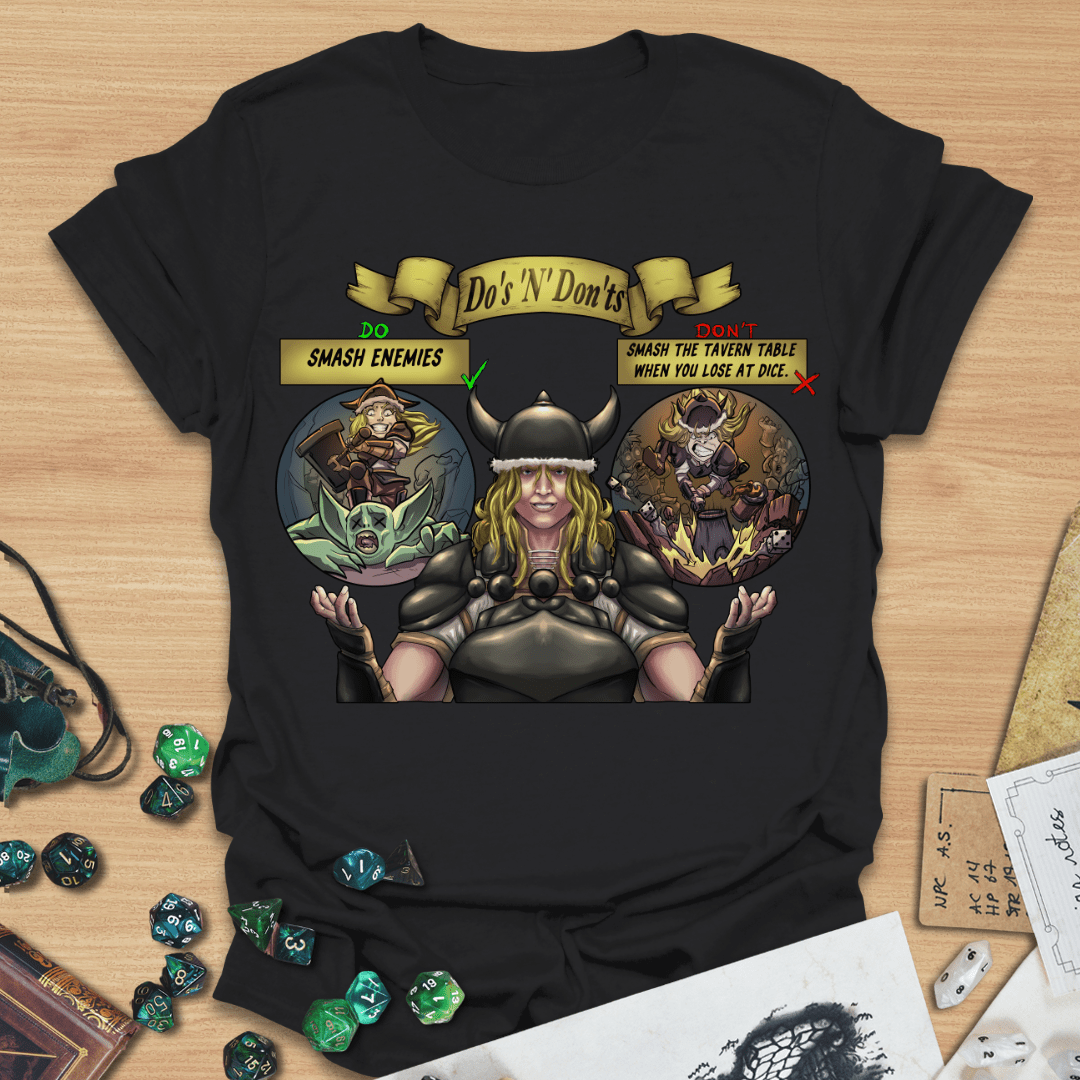 Do's N Dont's Barbarian T-Shirt
