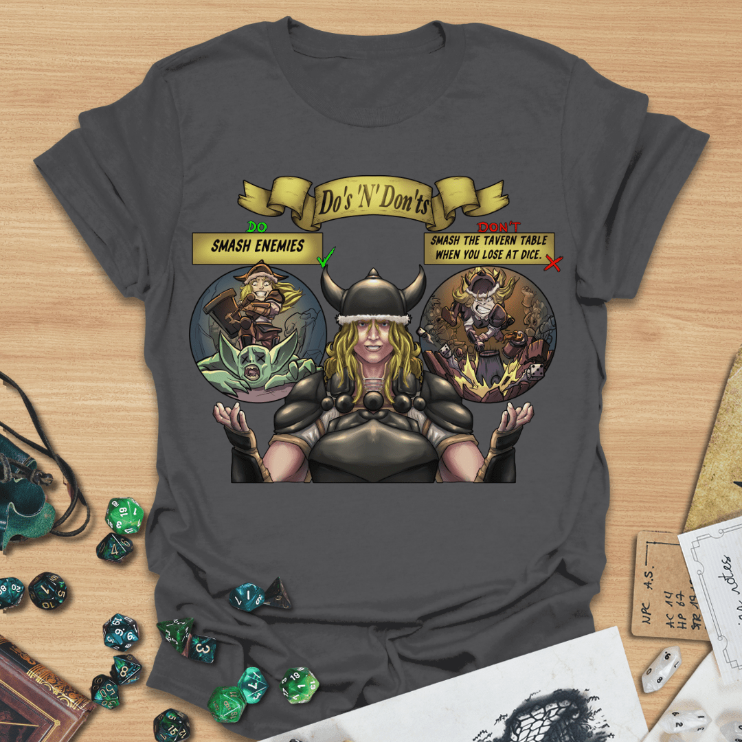 Do's N Dont's Barbarian T-Shirt