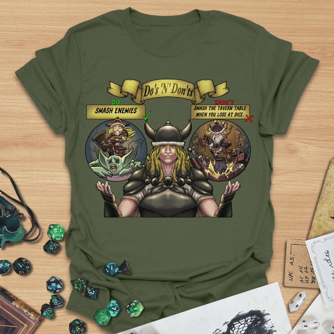 Do's N Dont's Barbarian T-Shirt