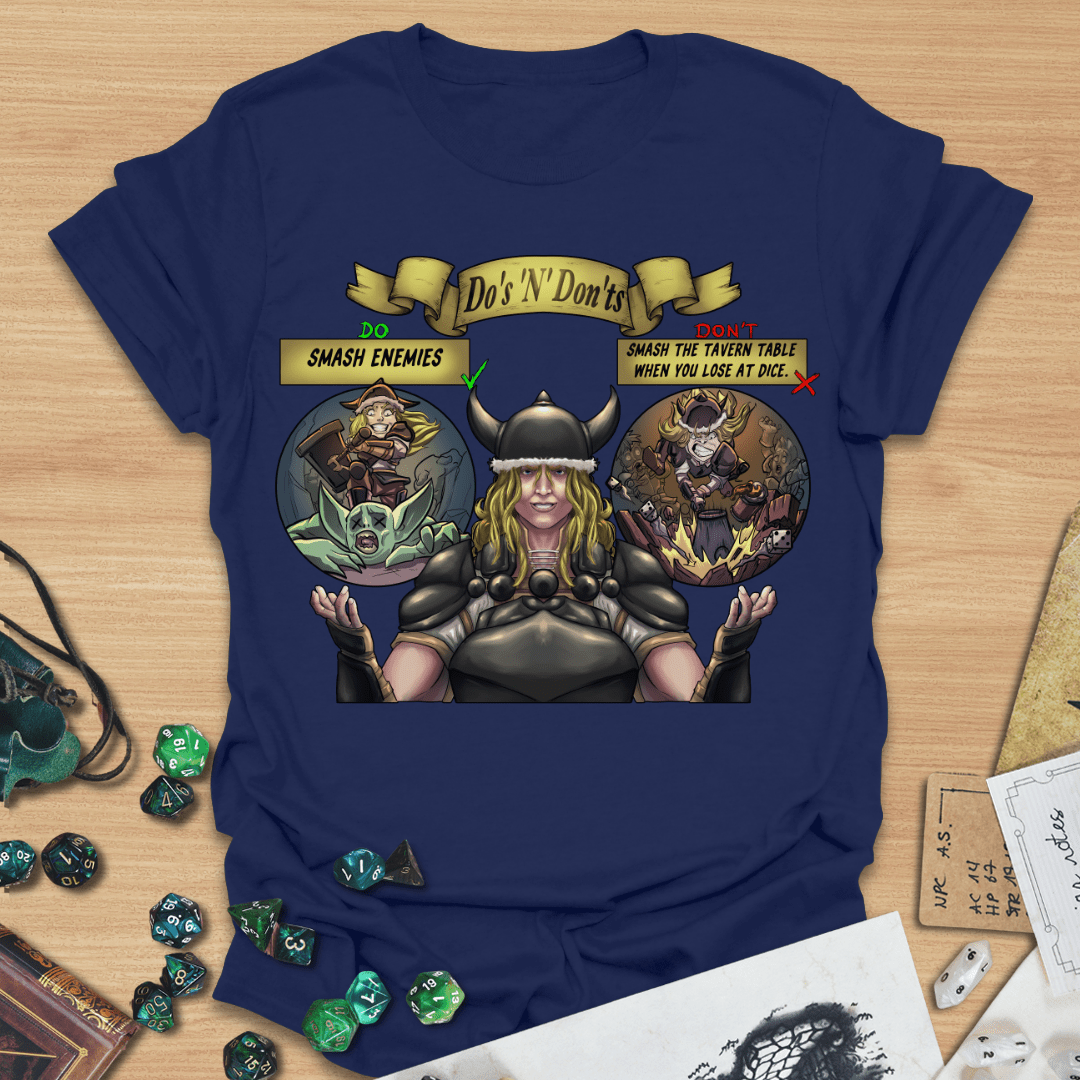 Do's N Dont's Barbarian T-Shirt