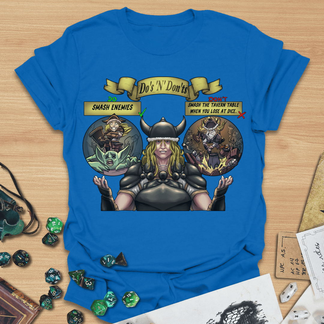 Do's N Dont's Barbarian T-Shirt
