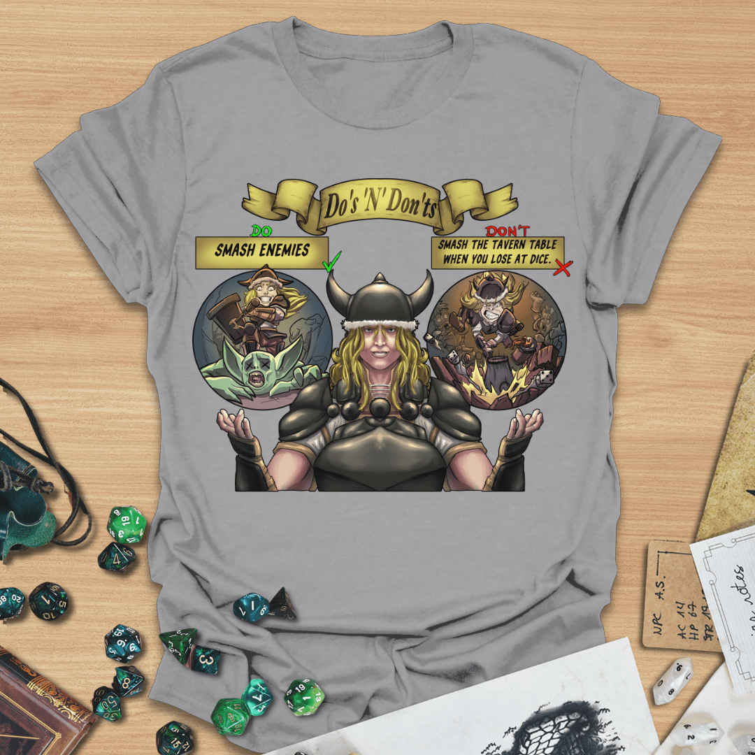 Do's N Dont's Barbarian T-Shirt