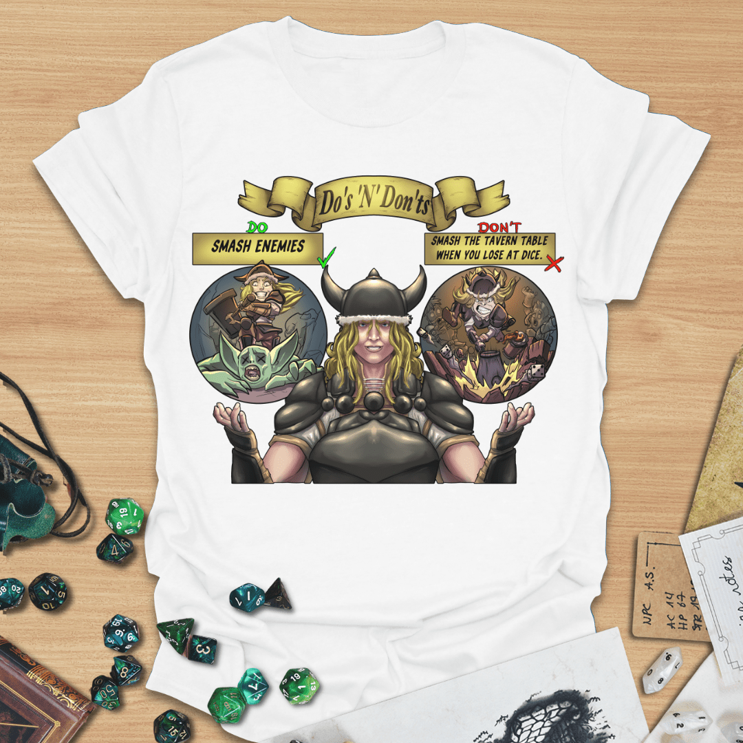 Do's N Dont's Barbarian T-Shirt