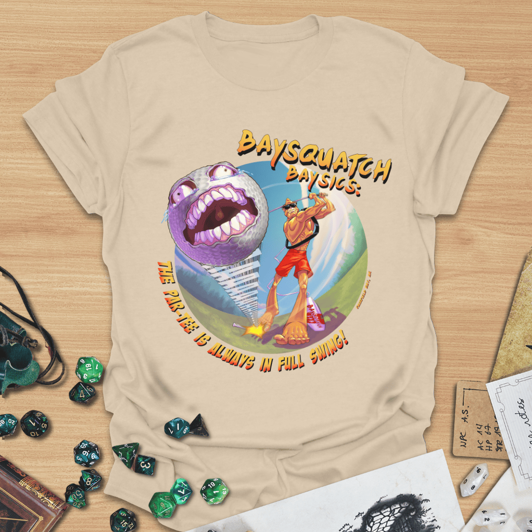 Baysquatch Golf Partee T-Shirt
