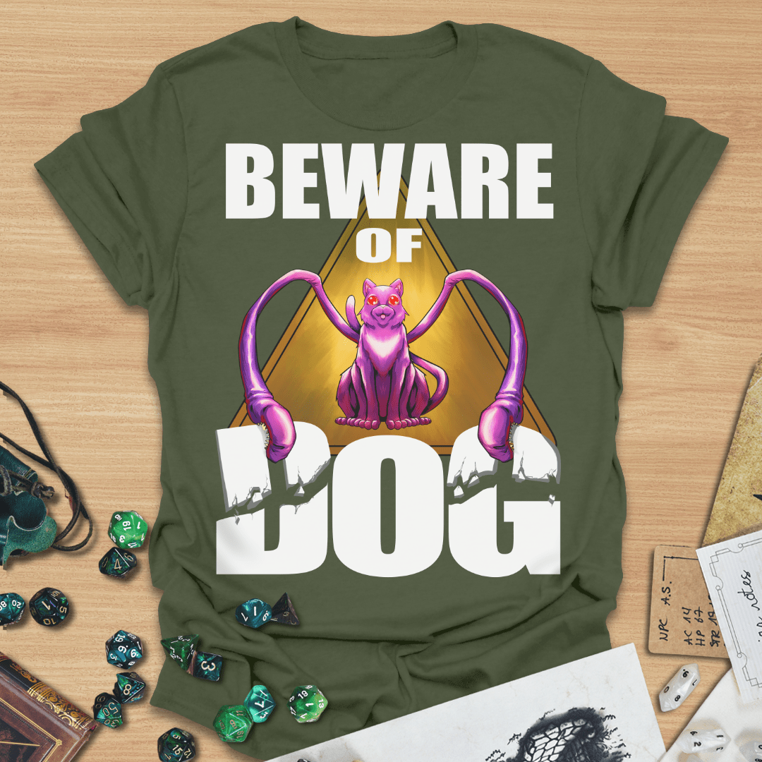 Beware of Dog TXT T-Shirt