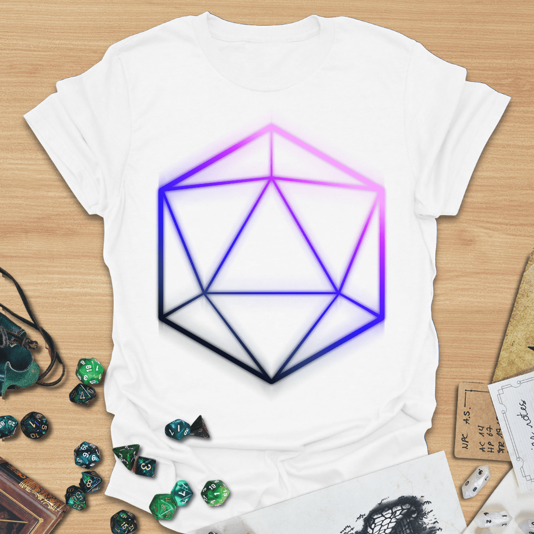 D20 Shapes Purple Haze T-Shirt