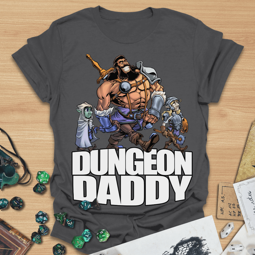 Dungeon Daddy Bottom Text T-Shirt