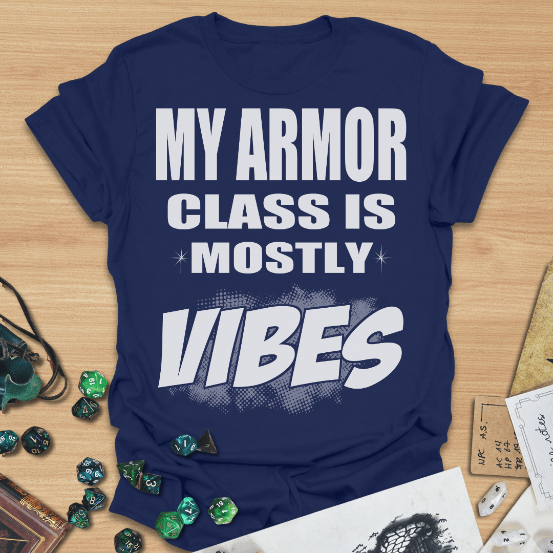 My Armor Class Is Mostly Vibes TXT T-Shirt