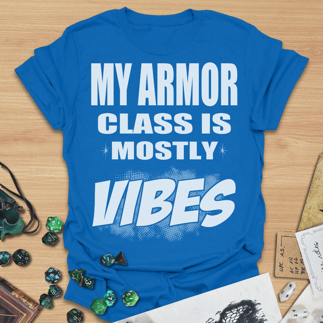My Armor Class Is Mostly Vibes TXT T-Shirt