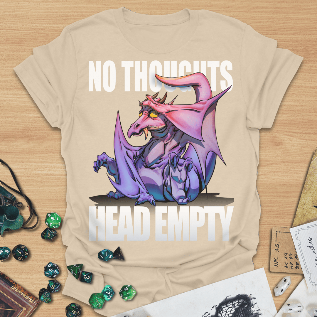 No Thoughts Head Empty T-Shirt
