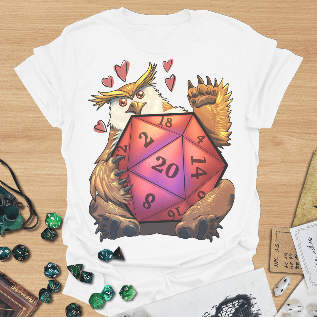 Owlbear D20 T-Shirt