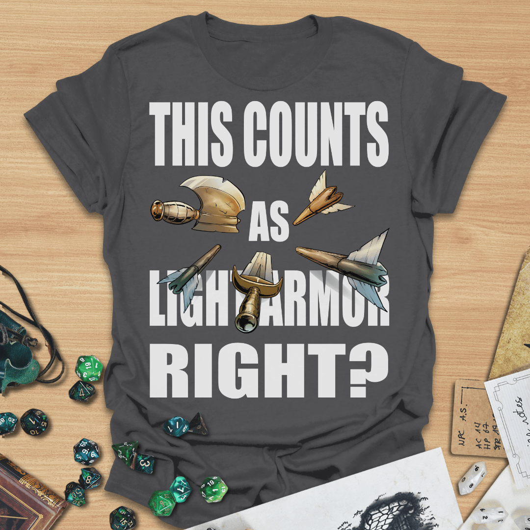 This Counts as Light Armor, Right? TXT T-Shirt