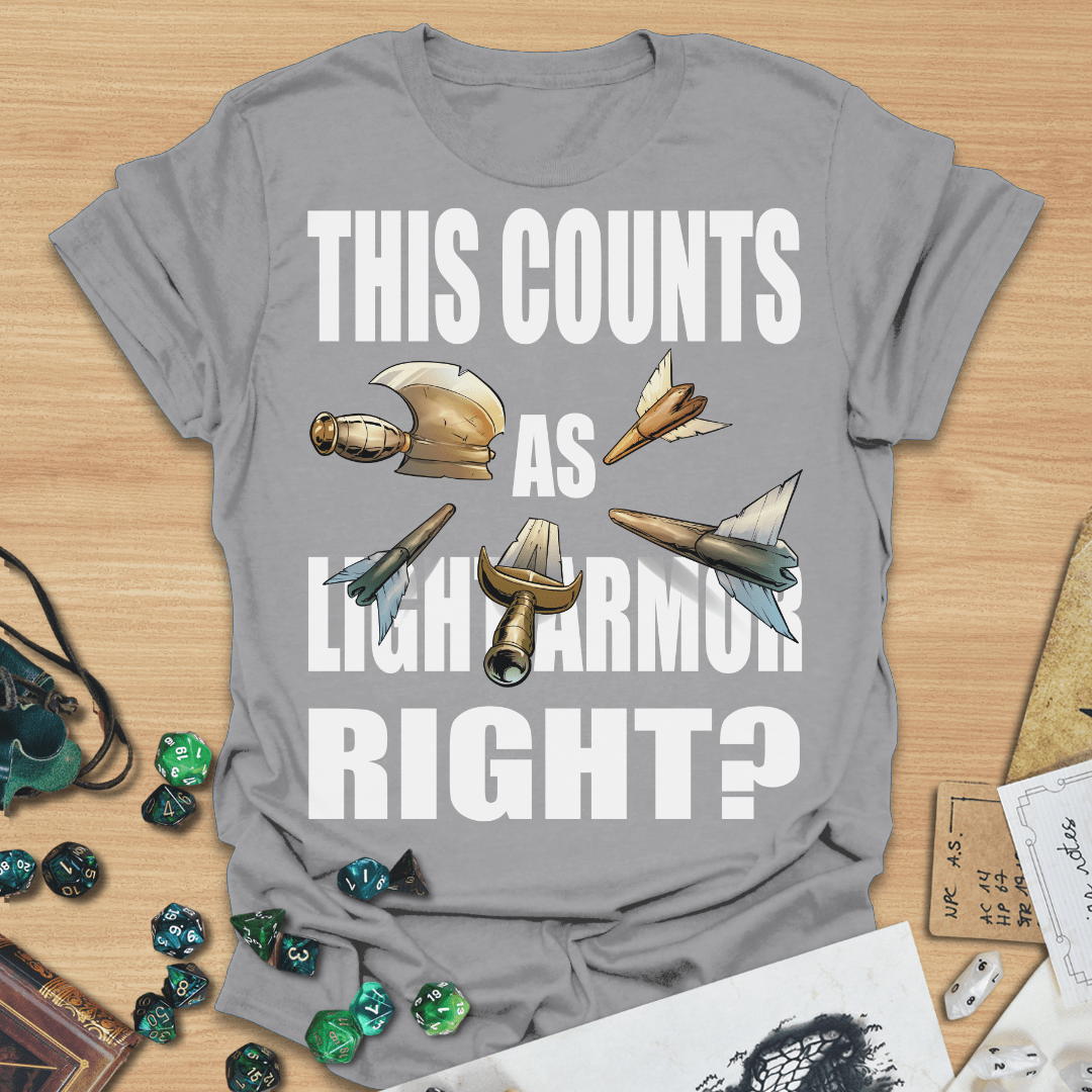 This Counts as Light Armor, Right? TXT T-Shirt