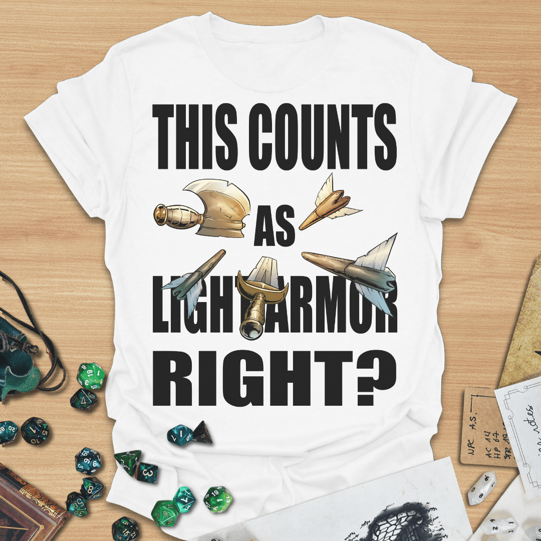 This Counts as Light Armor, Right? TXT T-Shirt