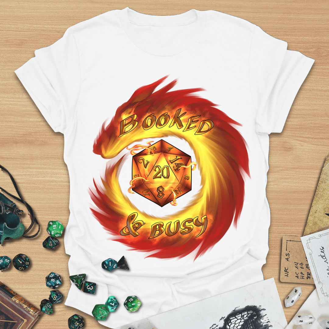 Booked and Busy T-Shirt