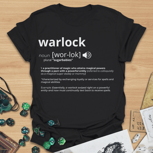 Warlock Definition T-Shirt