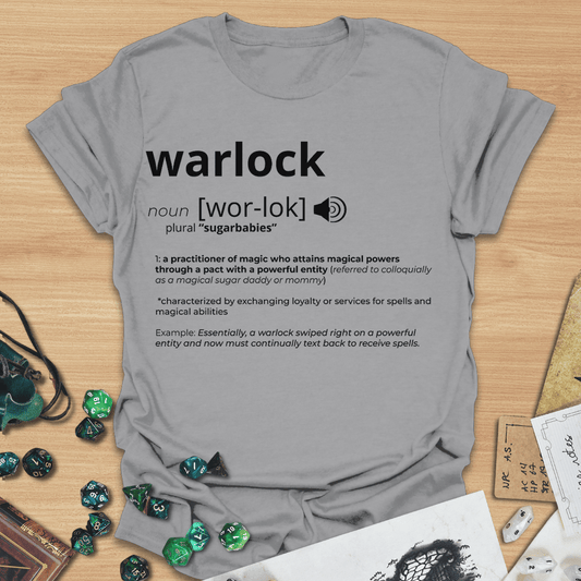 Warlock Definition T-Shirt