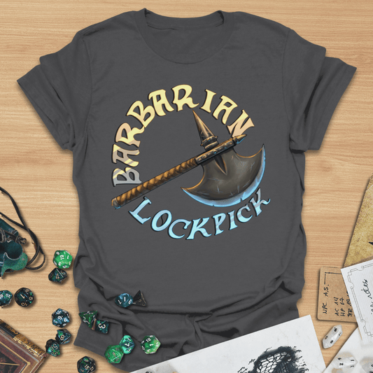 Barbarian Lockpick Comic T-Shirt