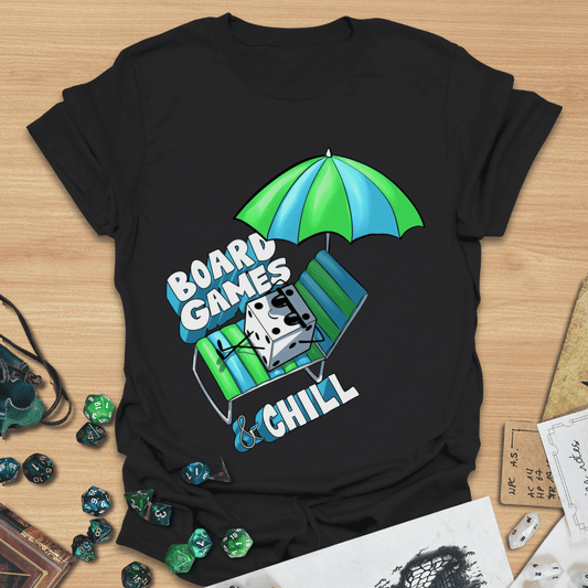 Board Games and Chill Umbrella T-Shirt