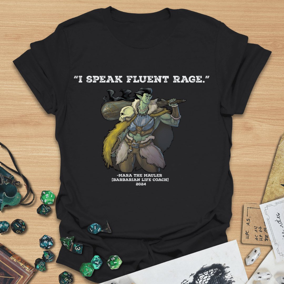 Barbarian Rage T-Shirt β ThreadXP
