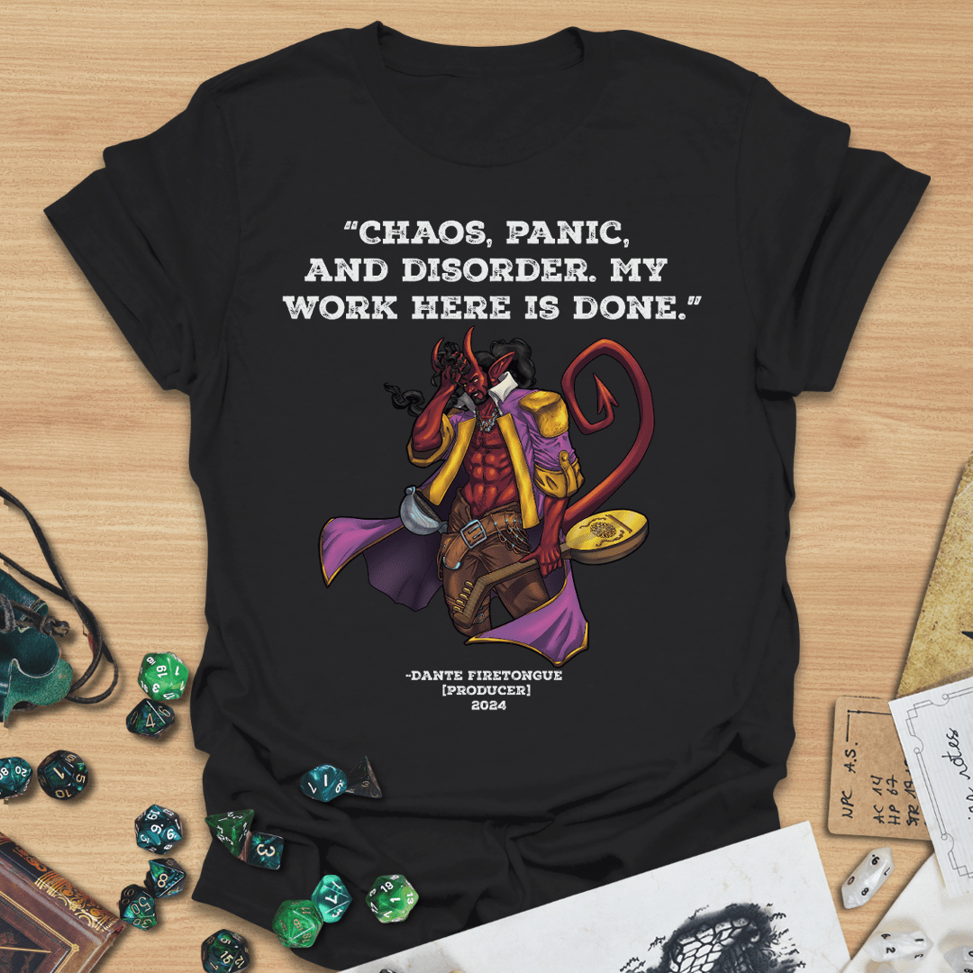 Chaos Panic and Disorder T-Shirt