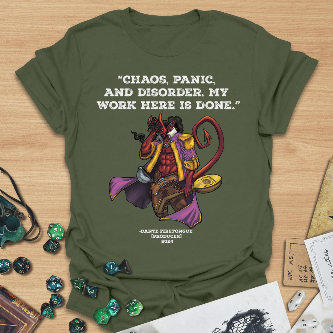 Chaos Panic and Disorder T-Shirt