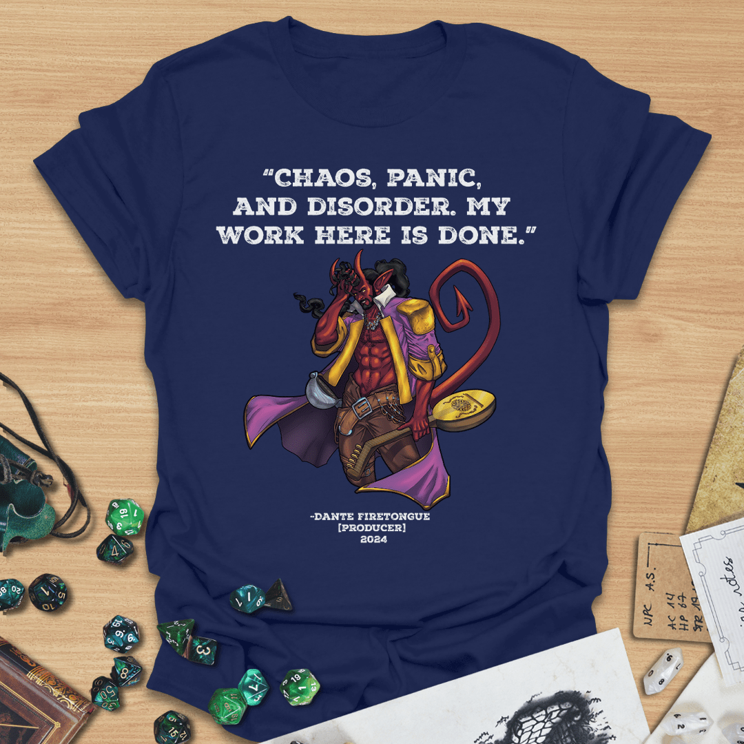 Chaos Panic and Disorder T-Shirt