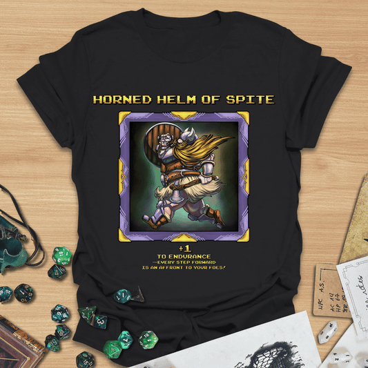 Horned Helm of Spite T-Shirt