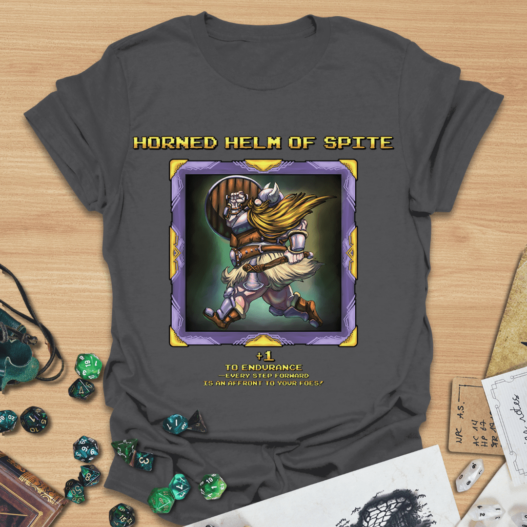 Horned Helm of Spite T-Shirt