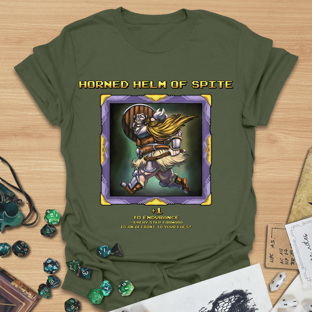 Horned Helm of Spite T-Shirt
