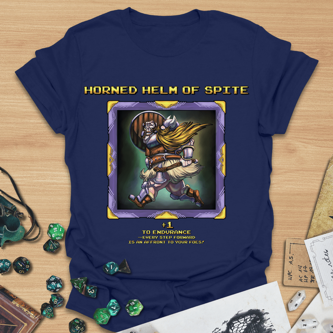 Horned Helm of Spite T-Shirt