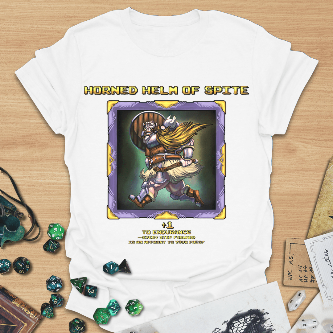 Horned Helm of Spite T-Shirt